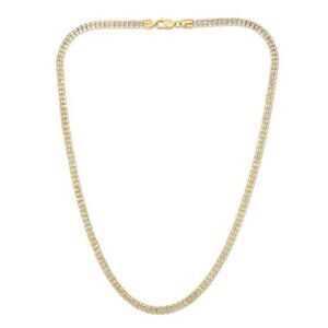 14K 4.25mm Fancy Ice 22 inch Chain